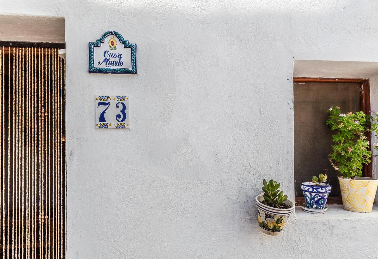 Casa Mundo - 16Th Century Traditional White Village House With Pool Пинос-дель-Валье Экстерьер фото